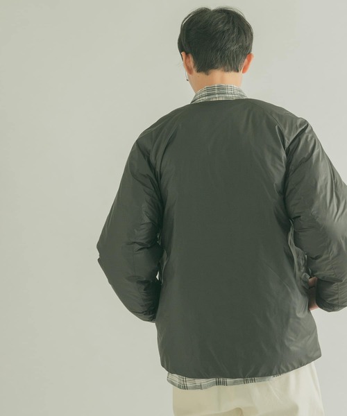 FORK&SPOON(フォークアンドスプーン)の「FORK&SPOON Soronaバデットブルゾン(ダウンジャケット/コート・メンズ・カーキ/ブラック/ライトグレー・4/5)」の20枚目の写真
