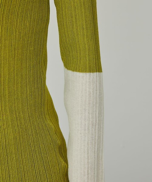 city（シティ）の「【CITY】ライトシアーランダムリブニット（ニット/セーター・レディース・ブラック/ライム/アイボリー・FREE）」の20枚目の写真