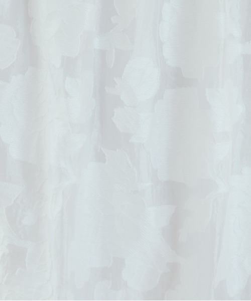 ANGIE VINTAGE by meg(アンジーヴィンテージバイメグ)の「【megコラボ】シアージャガードティアードスカート(スカート・レディース・ホワイト/ブラック/アイボリー・FREE)」の13枚目の写真