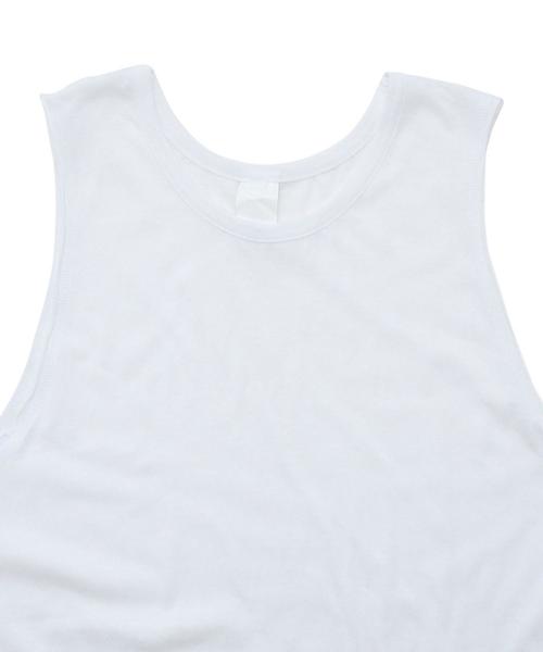 MONKEY TIME（モンキータイム）の「＜Chapter＞ TANK TOP/タンクトップ（タンクトップ・メンズ・ホワイト/ブラック・MEDIUM/SMALL）」の9枚目の写真