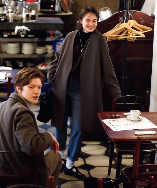 THE SHOP TK （ザ ショップ ティーケー ）の「◆【着映え＆着回し】リブジャージタートル（Tシャツ/カットソー・レディース・ピンク系/ブラック/ブルー/オフホワイト・12）」の11枚目の写真