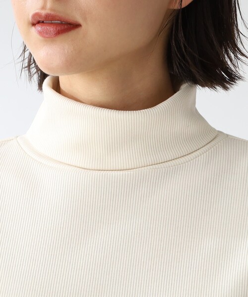 THE SHOP TK （ザ ショップ ティーケー ）の「◆【着映え＆着回し】リブジャージタートル（Tシャツ/カットソー・レディース・ピンク系/ブラック/ブルー/オフホワイト・12）」の15枚目の写真