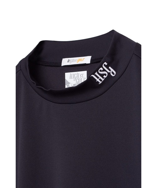 TORNADO MART(トルネードマート)の「HIGH ST. GOLF∴バックハニカム 長袖モックネックシャツ <AdE>(Tシャツ/カットソー・メンズ・ブラック/ホワイト・L/LL/S)」の14枚目の写真