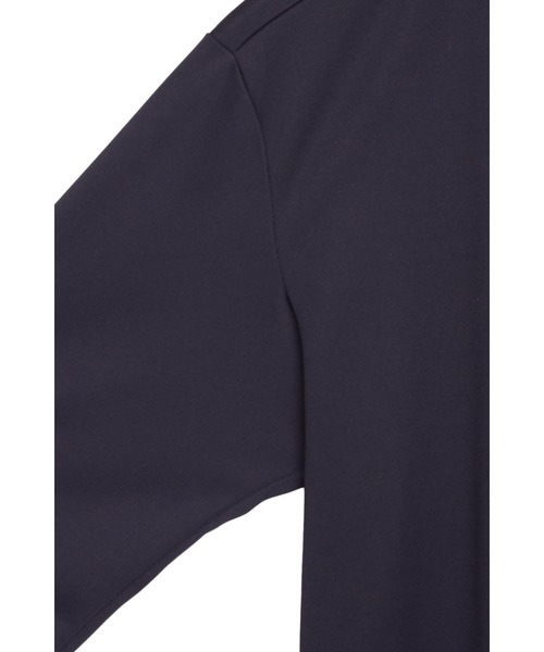 TORNADO MART(トルネードマート)の「HIGH ST. GOLF∴バックハニカム 長袖モックネックシャツ <AdE>(Tシャツ/カットソー・メンズ・ブラック/ホワイト・L/LL/S)」の15枚目の写真