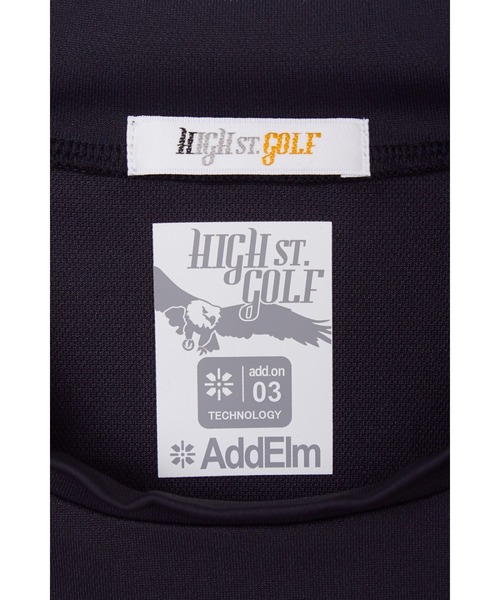 TORNADO MART(トルネードマート)の「HIGH ST. GOLF∴バックハニカム 長袖モックネックシャツ <AdE>(Tシャツ/カットソー・メンズ・ブラック/ホワイト・L/LL/S)」の17枚目の写真