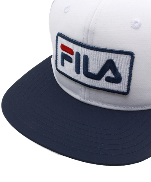 FILA（フィラ）の「WEGO/FILA FLSスポーツメッシュキャップ（キャップ・メンズ・ホワイト/ブラック/ネイビー・FREE）」の8枚目の写真