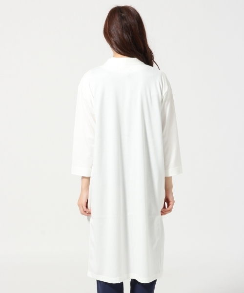 HARE（ハレ）の「テンジクロングカーディガン7分袖(HARE)（カーディガン/ボレロ・レディース・オフホワイト/グレー・FREE）」の6枚目の写真