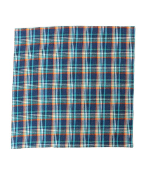 SHIPS（シップス）の「SHIPS KIDS:マドラスチェック ハンカチ（ハンカチ/ハンドタオル・キッズ・ダークグリーン/ネイビー/グリーン/ライトグリーン/ブルー系その他/ピンク系その他・ONE SIZE）」の6枚目の写真