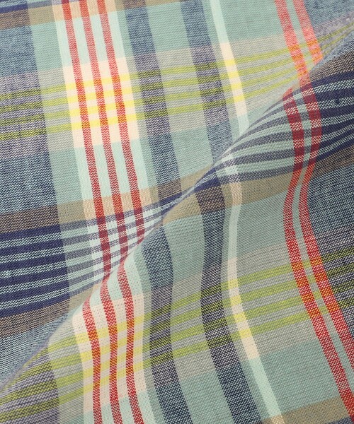 SHIPS（シップス）の「SHIPS KIDS:マドラスチェック ハンカチ（ハンカチ/ハンドタオル・キッズ・ダークグリーン/ネイビー/グリーン/ライトグリーン/ブルー系その他/ピンク系その他・ONE SIZE）」の8枚目の写真