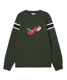 X-girl | X-girl × T-REX FOOTBALL TEE(Tシャツ/カットソー)