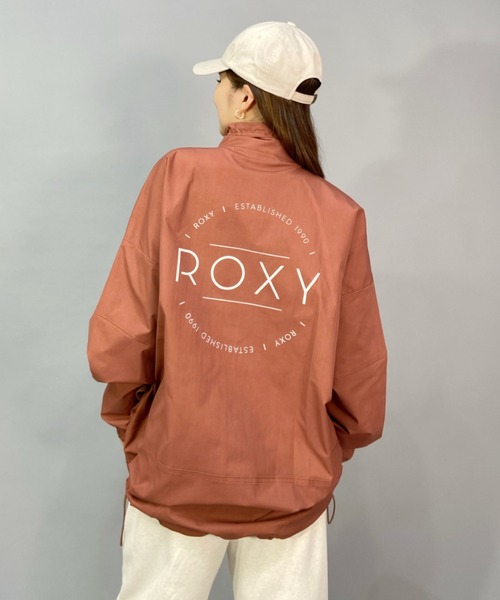 ROXY(ロキシー)の「ROXY/ロキシー ルーズシルエット/バックプリント撥水ジャケット RJK231081(その他アウター・レディース・ホワイト/ブラウン・L/M)」の8枚目の写真