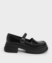 CHARLES & KEITH | バックル メリージェーンローファー(パンプス)