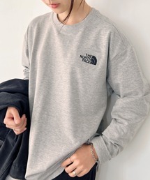 THE NORTH FACE(ザ・ノースフェイス)/ロゴ刺繍 ワンポイント ロングスリーブ Tシャツ/COTTON LOOSE FIT L/S R/TEE