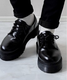 INTER FACTORY | 【eftyus / エフティウス 】ハイソールボリュームブーツ（+7cm）(ドレスシューズ)