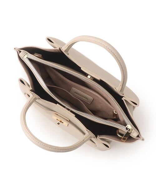 UNTITLED（アンタイトル）の「◆【セレモニー】ベルト付きソフトショルダー（ショルダーバッグ・レディース・ベージュ/ブラック・99）」の9枚目の写真