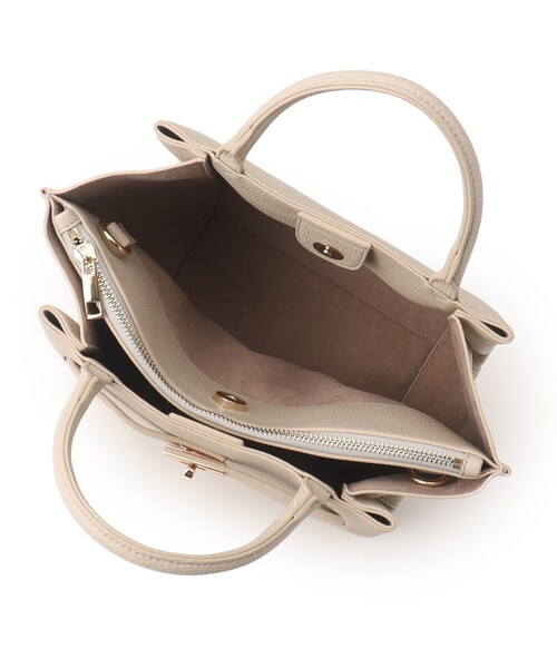 UNTITLED（アンタイトル）の「◆【セレモニー】ベルト付きソフトショルダー（ショルダーバッグ・レディース・ベージュ/ブラック・99）」の12枚目の写真