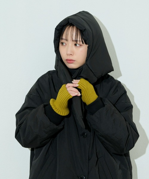 Aunt Marie's（アントマリーズ）の「中綿バラクラバ（キャップ・レディース・アイボリー/ブラック・FREE）」の11枚目の写真