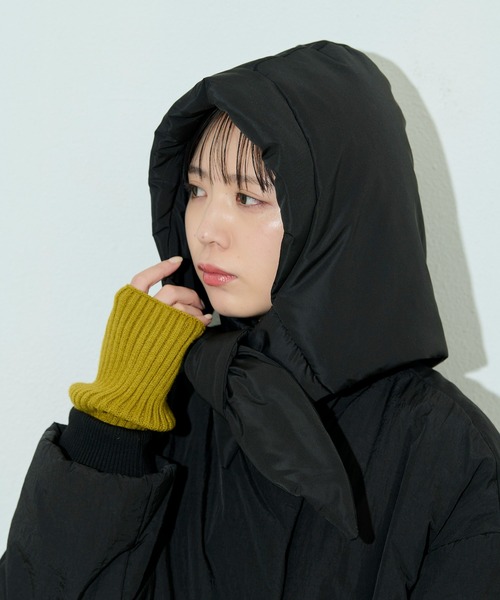 Aunt Marie's（アントマリーズ）の「中綿バラクラバ（キャップ・レディース・アイボリー/ブラック・FREE）」の12枚目の写真