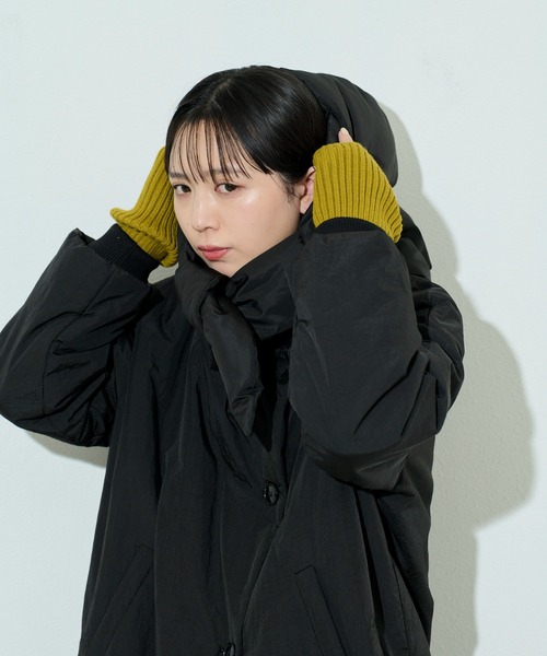 Aunt Marie's（アントマリーズ）の「中綿バラクラバ（キャップ・レディース・アイボリー/ブラック・FREE）」の15枚目の写真