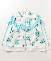 【TRAVAS TOKYO】くま総柄フリルトラックジャケット TRAVAS TOKYO（トラバス トウキョウ）の「『TRAVAS TOKYO