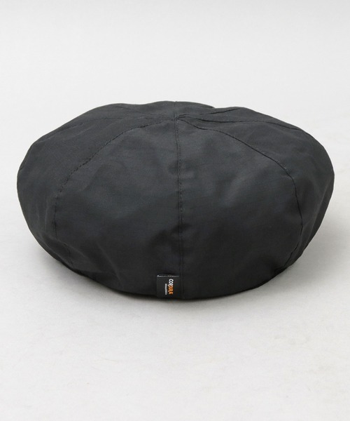 Basiquenti（ベーシックエンティ）の「CORDURAナイロン×オーガニックコットン（日本製生地） リップストップ コーデュラコットン ベレー帽（ハンチング/ベレー帽・メンズ・ベージュ/ブラック/グレー/カーキ・FREE）」の21枚目の写真
