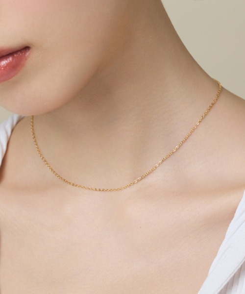 【金属アレルギー対応】シンプルチェーンネックレスサージカルステンレス316L