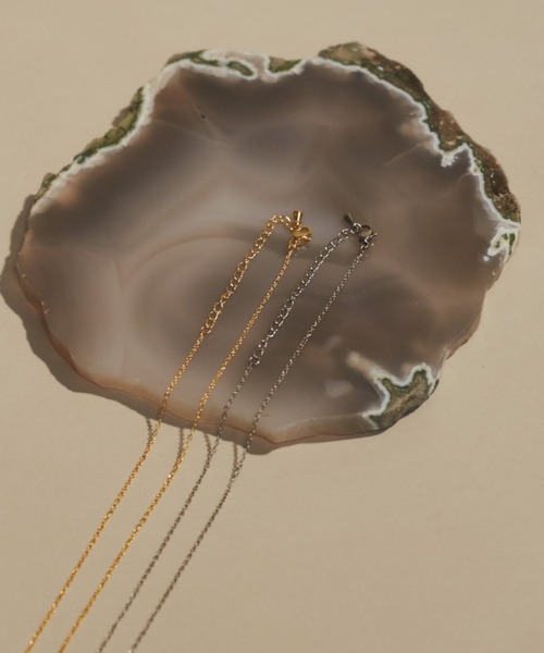 【金属アレルギー対応】シンプルチェーンネックレスサージカルステンレス316L