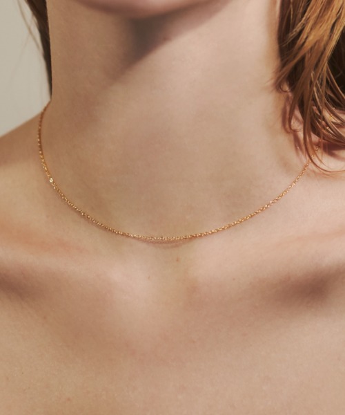 【金属アレルギー対応】シンプルチェーンネックレスサージカルステンレス316L