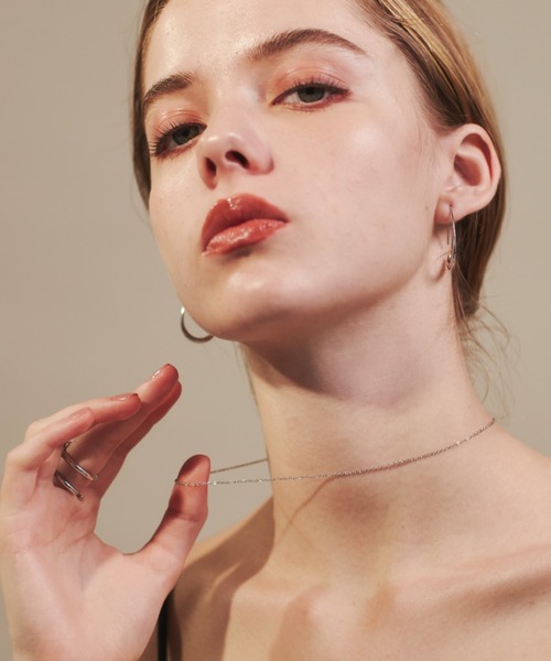 【金属アレルギー対応】シンプルチェーンネックレスサージカルステンレス316L