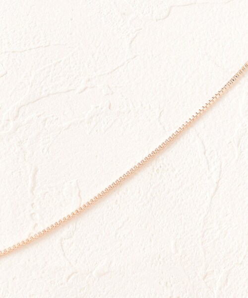 SHOO・LA・RUE（シューラルー）の「◆トリプルリングスライダーネックレス（ネックレス・レディース・ピンクゴールド/シルバー/ゴールド・00）」の7枚目の写真