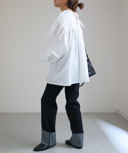 bonjour diary 22aw チュニックブラウス 6Y bonjour diary 22aw