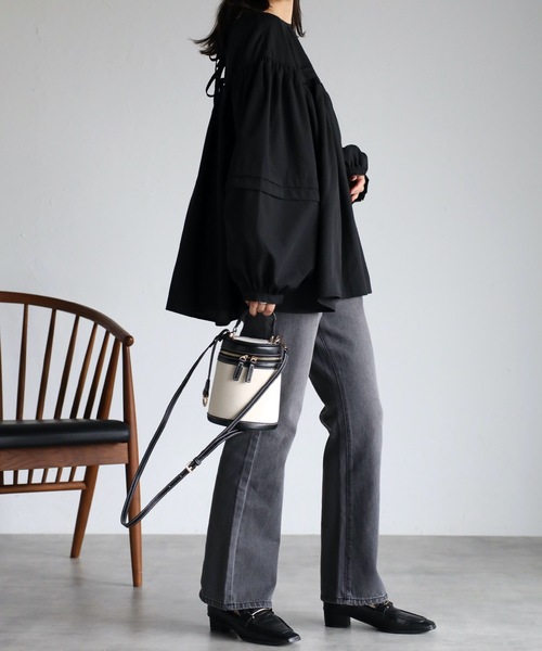 bonjour diary 22aw チュニックブラウス 6Y bonjour diary 22aw