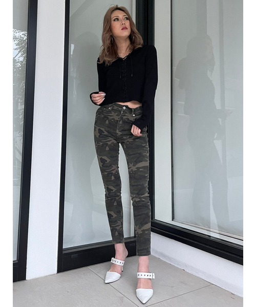EGOIST(エゴイスト)の「カモフラ柄スキニーパンツ(その他パンツ・レディース・マルチ・SS/S/M)」の11枚目の写真