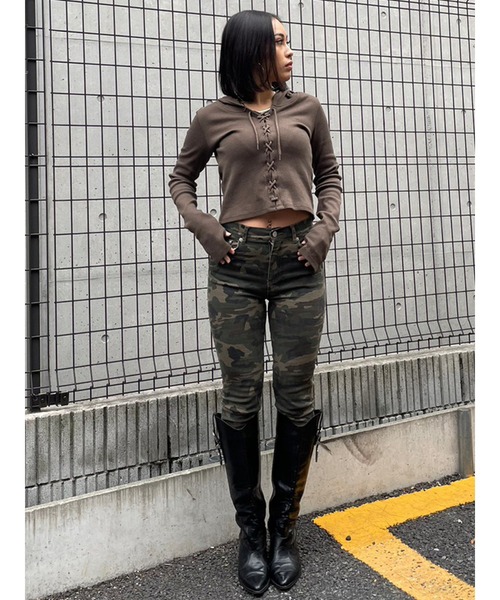 EGOIST(エゴイスト)の「カモフラ柄スキニーパンツ(その他パンツ・レディース・マルチ・SS/S/M)」の18枚目の写真