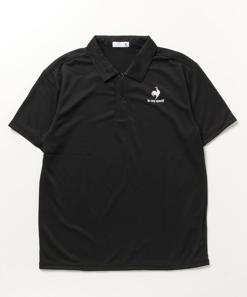 le coq sportif(ルコックスポルティフ)の「エコペットポロシャツ(ポロシャツ・メンズ・ブラック/チャコール/ネイビー/ホワイト/ブルー・S/M/L/XL/XXL)」の10枚目の写真