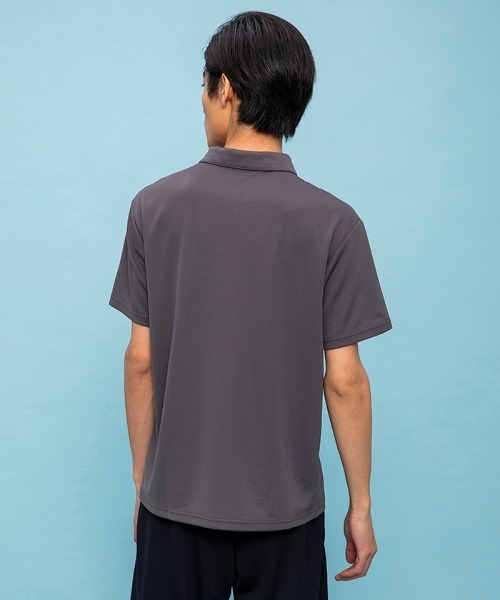 le coq sportif(ルコックスポルティフ)の「エコペットポロシャツ(ポロシャツ・メンズ・ブラック/チャコール/ネイビー/ホワイト/ブルー・S/M/L/XL/XXL)」の21枚目の写真