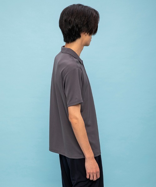 le coq sportif(ルコックスポルティフ)の「エコペットポロシャツ(ポロシャツ・メンズ・ブラック/チャコール/ネイビー/ホワイト/ブルー・S/M/L/XL/XXL)」の20枚目の写真