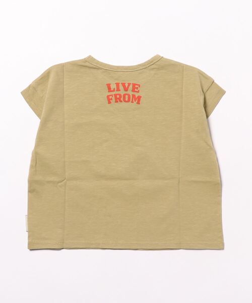 piupiuchick（ピュウピュウチック）の「piupiuchick / フロント＆バックプリントTシャツ（Tシャツ/カットソー・キッズ・ピンク/カーキ/ブルー・6Y/4Y/10Y/8Y）」の16枚目の写真