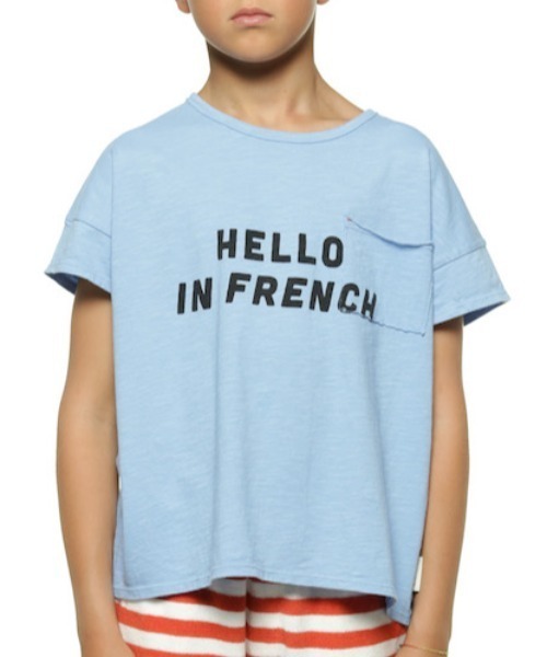 piupiuchick（ピュウピュウチック）の「piupiuchick / フロント＆バックプリントTシャツ（Tシャツ/カットソー・キッズ・ピンク/カーキ/ブルー・6Y/4Y/10Y/8Y）」の2枚目の写真