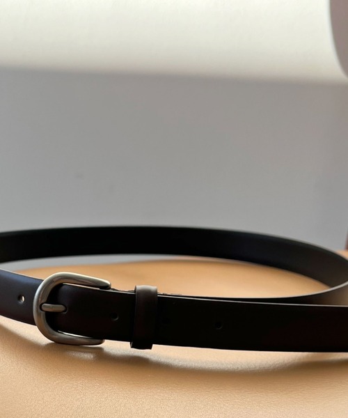 Doux archives（ドゥアルシーヴ）の「リアルレザーベルト（ベルト・レディース・ブラック/ブラウン・FREE）」の8枚目の写真