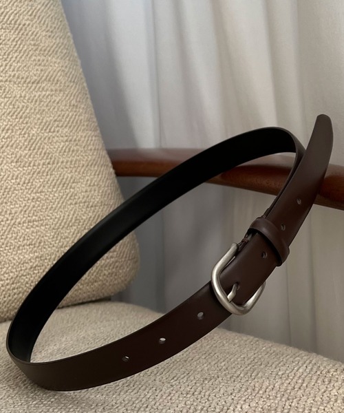 Doux archives（ドゥアルシーヴ）の「リアルレザーベルト（ベルト・レディース・ブラック/ブラウン・FREE）」の10枚目の写真