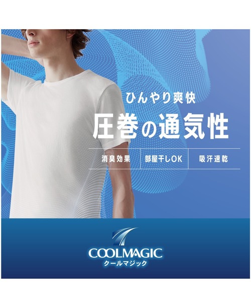 セール】COOLMAGIC/クールマジック ニーレングス 圧巻の通気性 前あき