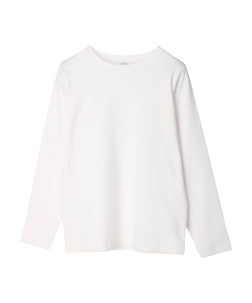 AMERICAN HOLIC（アメリカンホリック）の「Daily!　クルーネック長袖カットプルオーバー（Tシャツ/カットソー・レディース・オフホワイト・S/M/L）」の9枚目の写真