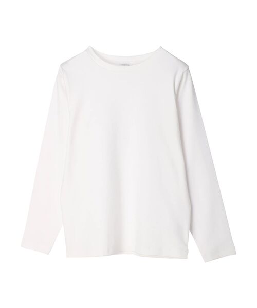 AMERICAN HOLIC（アメリカンホリック）の「Daily!　クルーネック長袖カットプルオーバー（Tシャツ/カットソー・レディース・オフホワイト・S/M/L）」の17枚目の写真