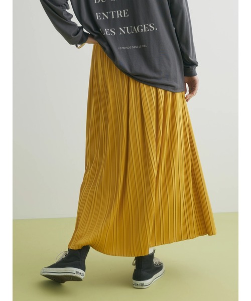 CRAFT STANDARD BOUTIQUE(クラフトスタンダードブティック)の「ランダムプリーツスカート(スカート・レディース・マスタード/ブラック・M/L)」の13枚目の写真