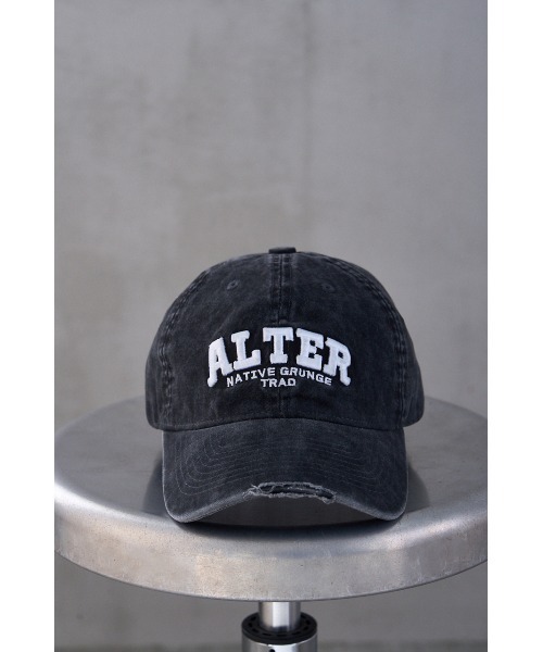 AZUL by moussy（アズールバイマウジー）の「ALTERNATIVE PIGMENT CAP/オルターナティブピグメントキャップ（キャップ・メンズ・ブラック/ブルー/クリアレッド・FREE）」の2枚目の写真