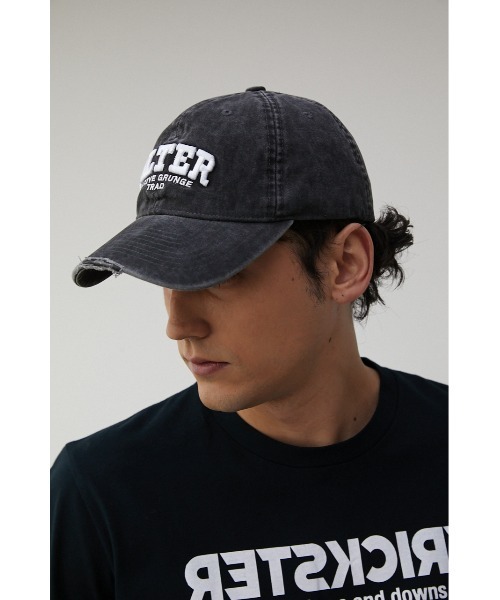 AZUL by moussy（アズールバイマウジー）の「ALTERNATIVE PIGMENT CAP/オルターナティブピグメントキャップ（キャップ・メンズ・ブラック/ブルー/クリアレッド・FREE）」の11枚目の写真