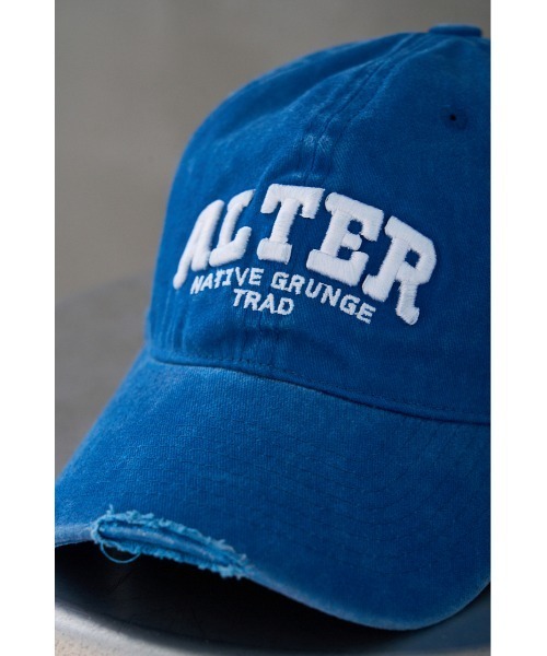 AZUL by moussy（アズールバイマウジー）の「ALTERNATIVE PIGMENT CAP/オルターナティブピグメントキャップ（キャップ・メンズ・ブラック/ブルー/クリアレッド・FREE）」の15枚目の写真