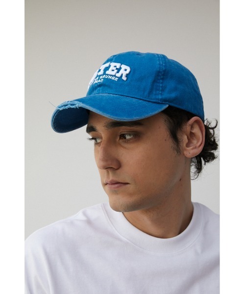 AZUL by moussy（アズールバイマウジー）の「ALTERNATIVE PIGMENT CAP/オルターナティブピグメントキャップ（キャップ・メンズ・ブラック/ブルー/クリアレッド・FREE）」の17枚目の写真