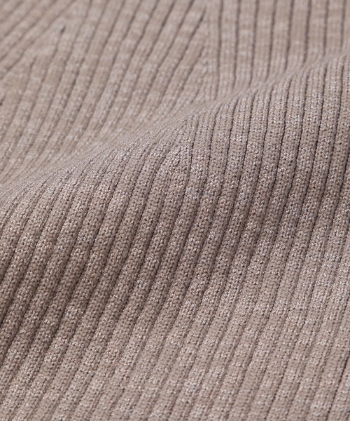 LE CIEL BLEU(ルシェルブルー)の「パールストラップハーフスリーブニットトップ / Pearl Strap Half Sleeve Knit Top(ニット/セーター・レディース・グレー/ブラック/オフホワイト/ベージュ・36)」の11枚目の写真